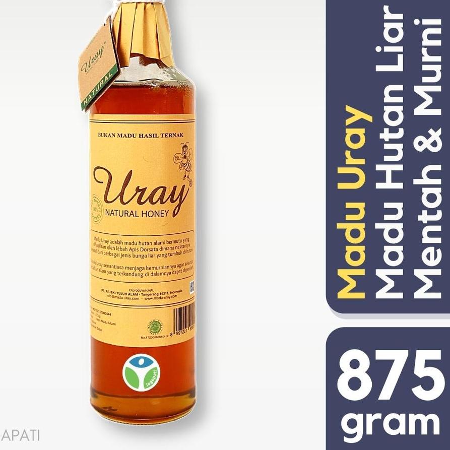 

Terbaru[KF7]-Madu Uray - Raw Honey 875gr (640 ml) - Madu Murni - Madu Hutan - Madu Asli Organik - Jagapati