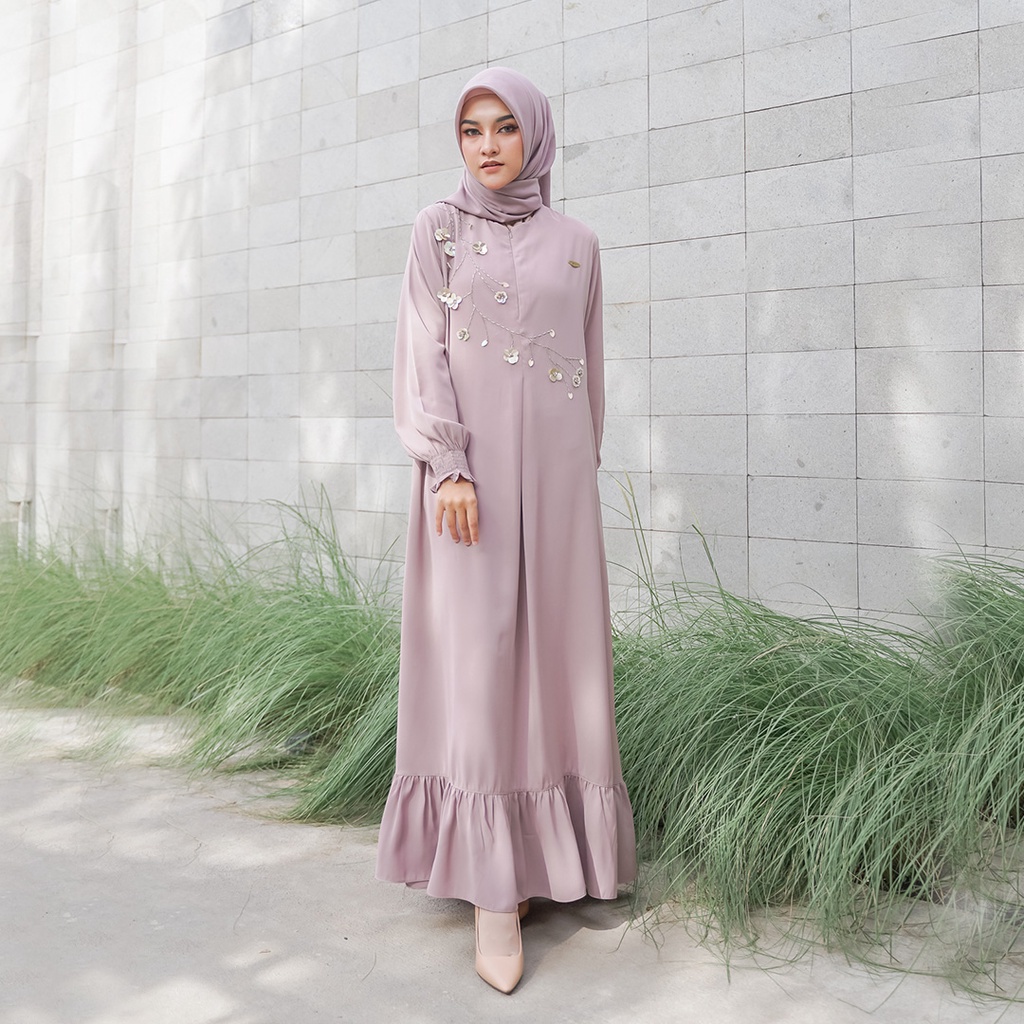 Canami Gamis Muslim - Dress Sabiya Marmara Beads