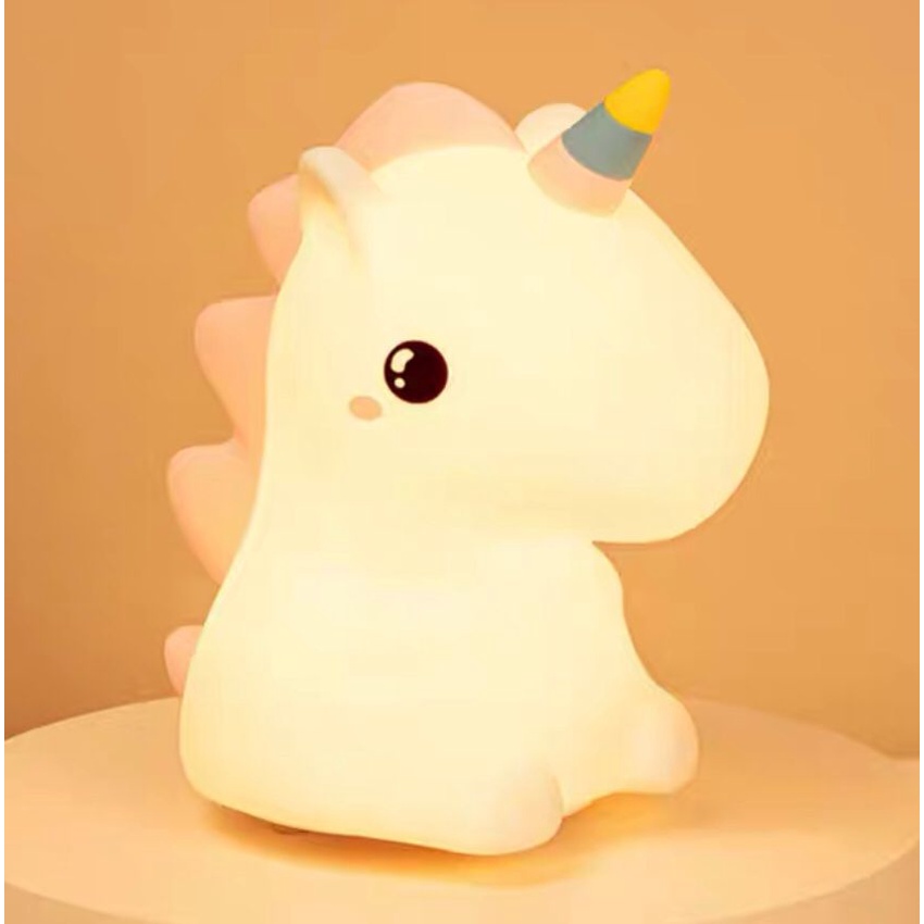 Lampu Tidur Silicon Squishy - Lampu Malam Unicorn