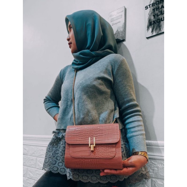 (COD) YF RENATA - TAS SELEMPANG WANITA / TAS BAHU /SLING BAG/ SHOULDER BAG