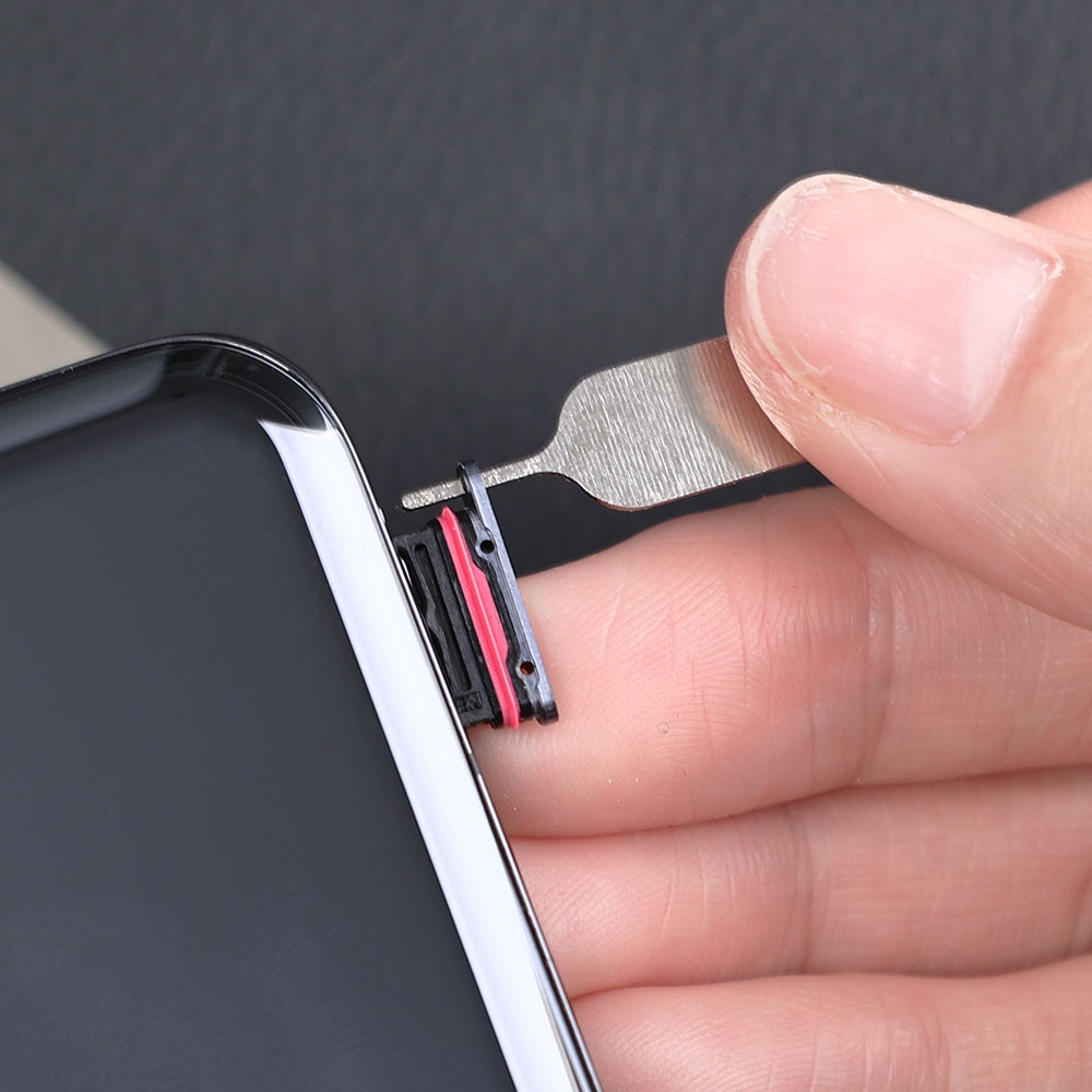 [Harga Grosir]Pin Kartu SIM Universal Bahan Stainless Steel Anti Hilang Dengan Lubang Untuk Aksesoris Handphone