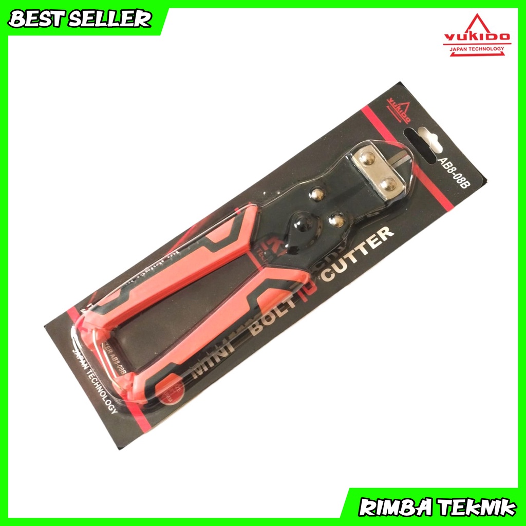 YUKIDO Gunting Beton Baja Besi Kawat Rantai Mini Kecil Bolt Cutter