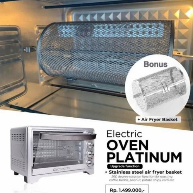 Oven Listrik Low Watt - Ecohome Oven Listrik Platinum 38 L - EOP 888