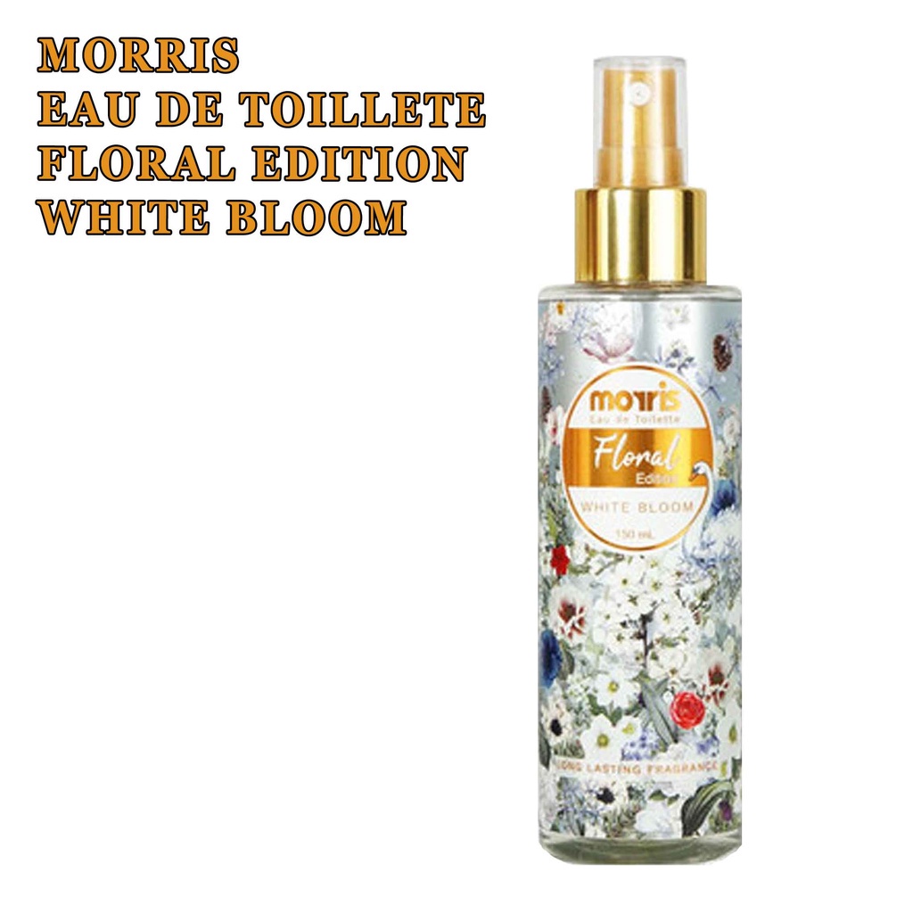 Moris Floral Edition* White Bloom* Parfum Moris Eau De Toillete 150ml