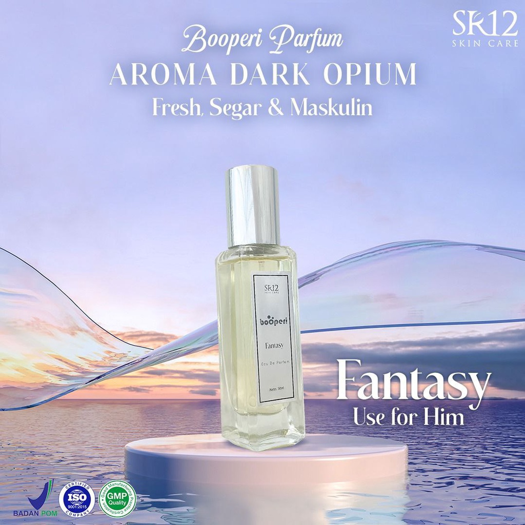 SR12 Booperi Perfume Fantasy Misteriosa 30ml Eau De Parfum BPOM
