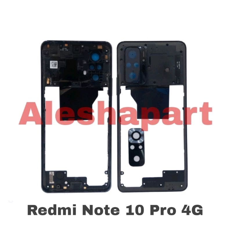 Bezel/Frame Tengah/Middle Frame Xiaomi Redmi Note 10 Pro 4G