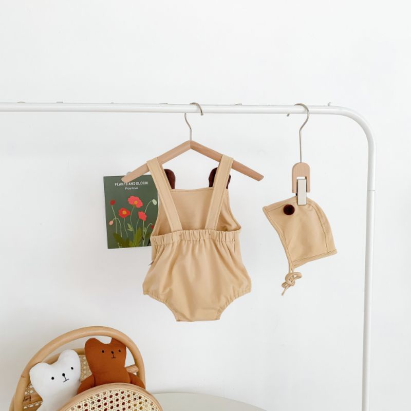 BABY K2 - Jumper Bear Coklat &amp; Putih Kode 00310