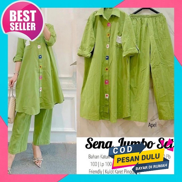 One Set Rayon Crinkle Airflow Setelan // Setelan Rayon Crinkle Airflow// Dress Rayon // Setelan Rayo