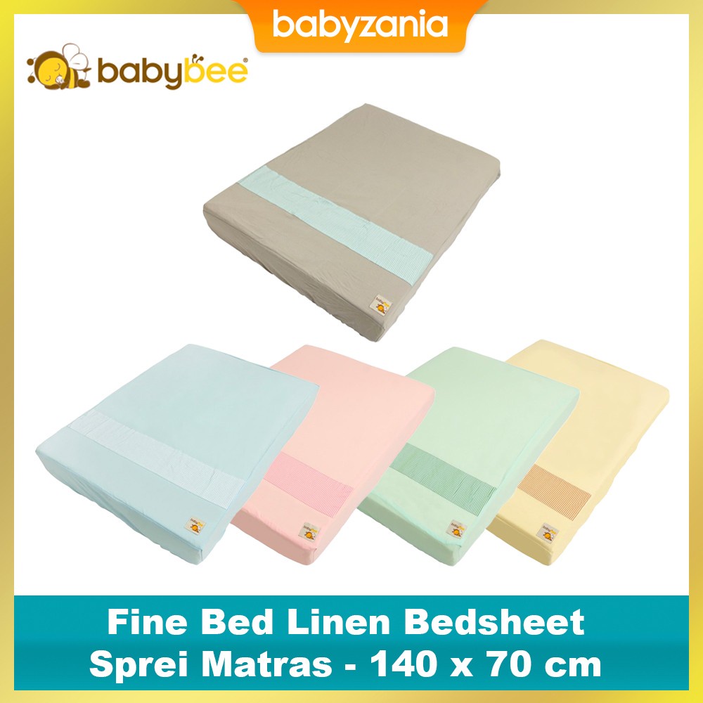 Babybee Fine Bed Linen Bedsheet Sprei Matras - 140 x 70 cm