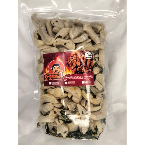 

Basreng Al Fatih Rasa Original daun jeruk isi 250gram