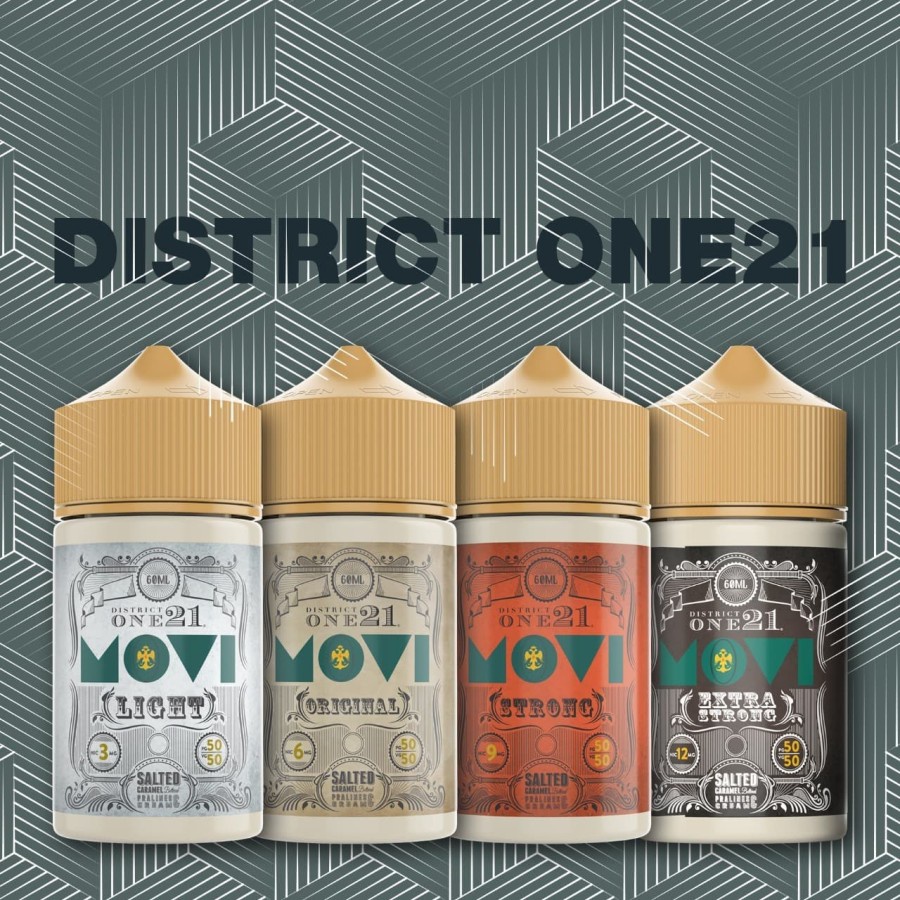 MOVI District One 21 - Salted Caramel Buttered Pralines &amp; Cream 60ML