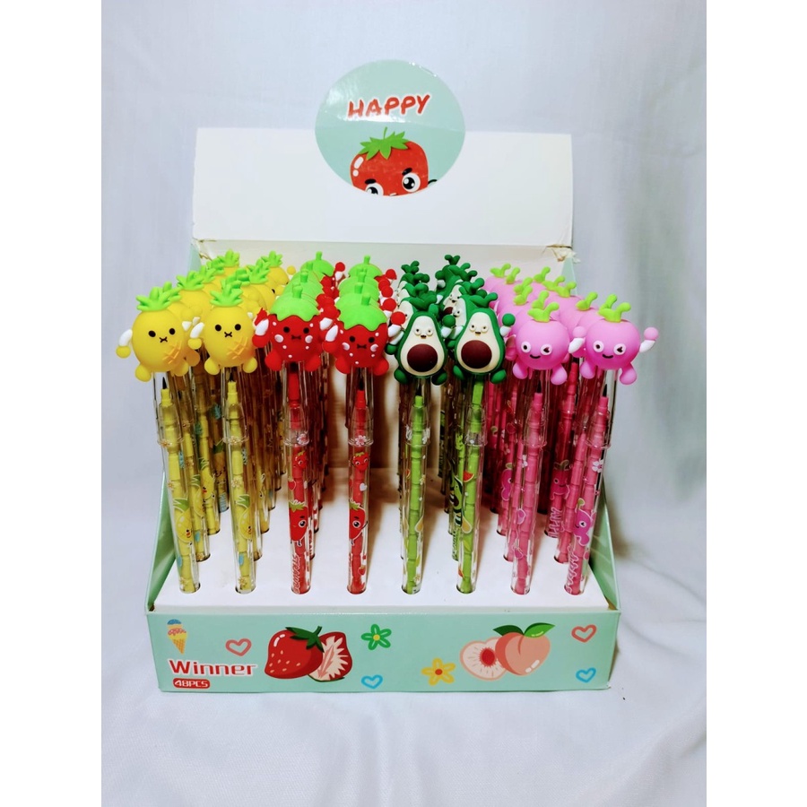 

PENSIL SUSUN HAPPY FRUIT IMUT LENGKAP HARGA TERMURAH PENSIL PELURU KARAKTER BUAH UNIK ALAT TULIS SEKOLAH TERLENGKAP BISA COD