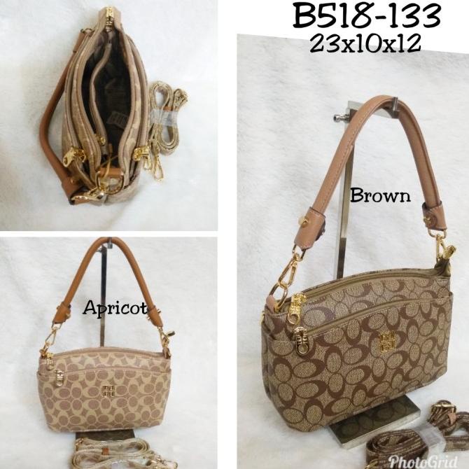 Tas Selempang Wanita Bgirl Motif Coach B518-A133 Ivana.Meilani