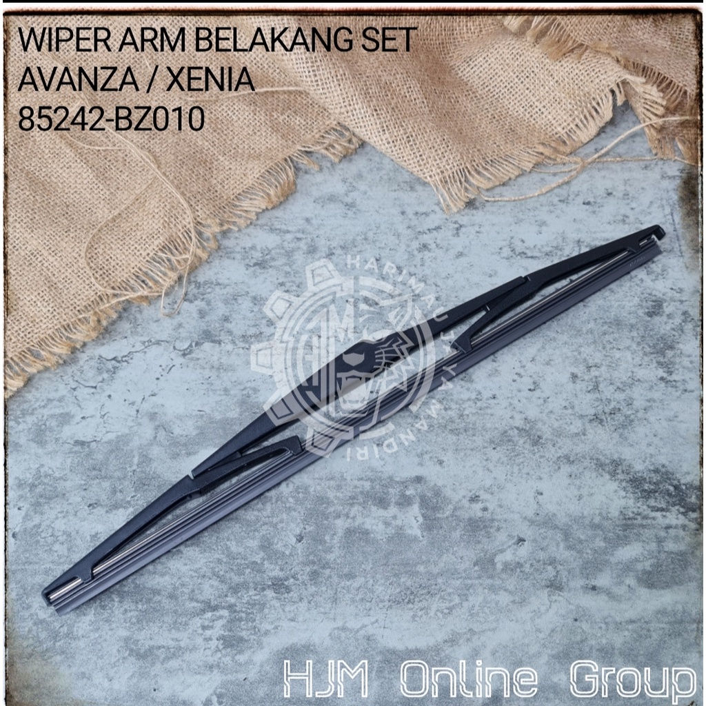 WIPER BELAKANG SET - WIPER ARM TANGKAI GAGANG AVANZA / XENIA