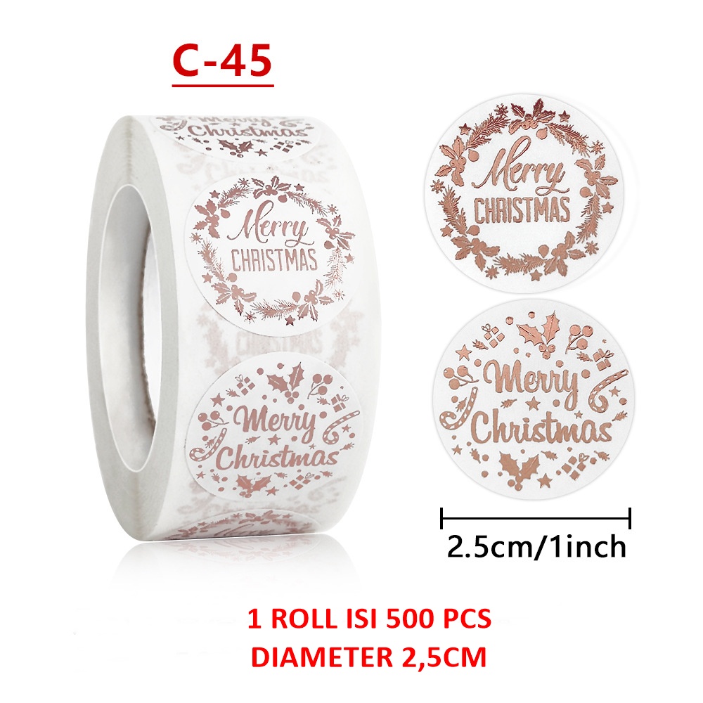 Khatinstore Stiker Label Roll Thank You - SLT02