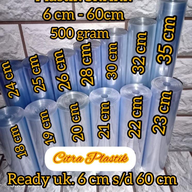 

Promo Laris Plastik shrink / plastik segel / plastik wraping 500gram