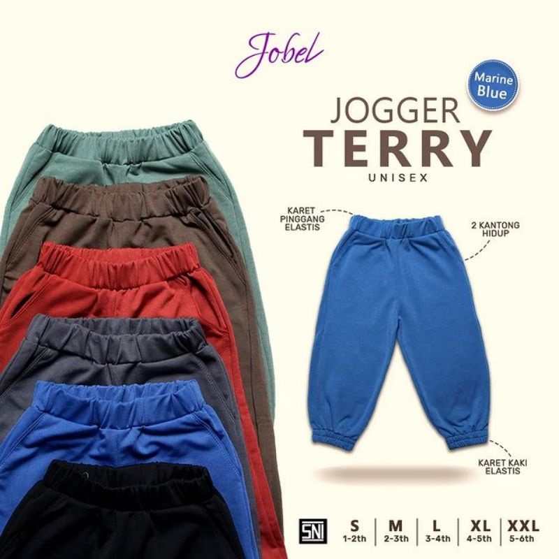 Kazel Jogger Terry/Joger celana anak