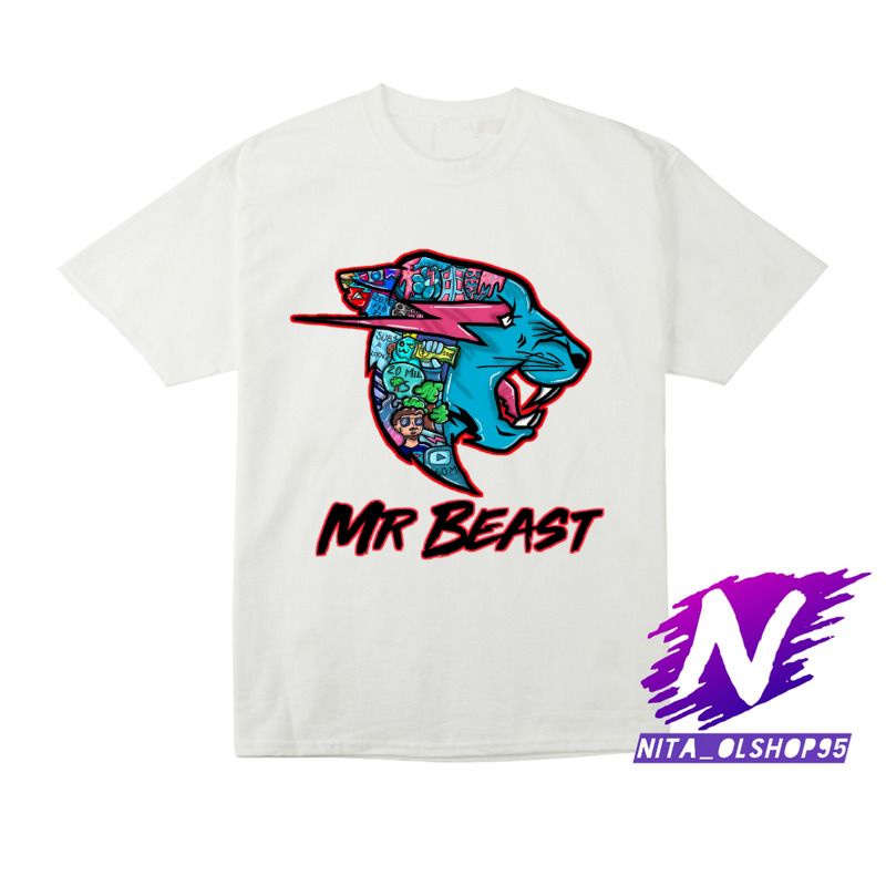 BAJU ANAK MR BEAST KAOS ANAK MR BEAST MRBEAST