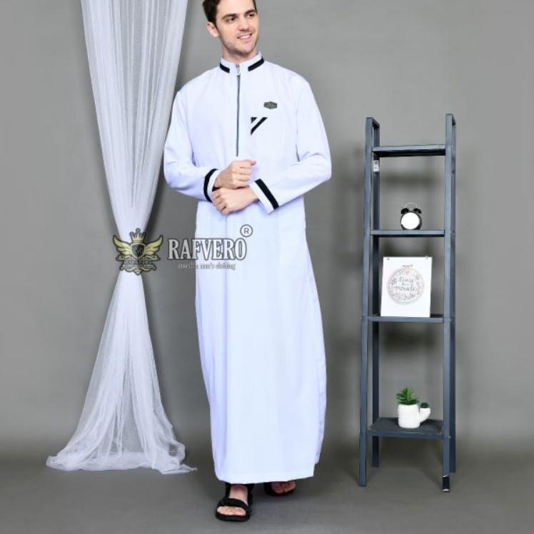 Harga Spesial La-Tahzan Jubah Saudi Pria/Gamis muslim Madina/Jubah Muslim Pria Dewasa Altan