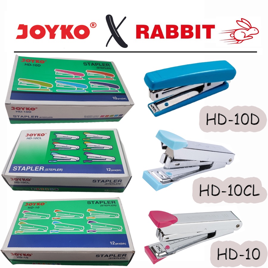 

Stapler Stepler Jepretan Joyko [BOX] TERLENGKAP HD-10, HD-10CL & HD-10D