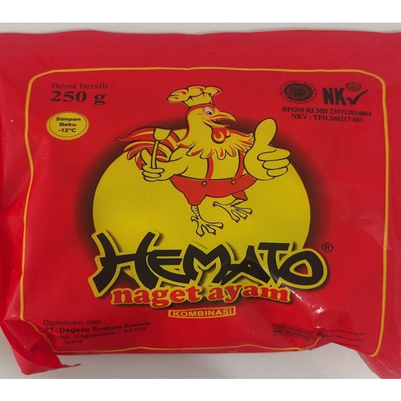 

HEMATO Chicken Nugget Naget Ayam 250gr