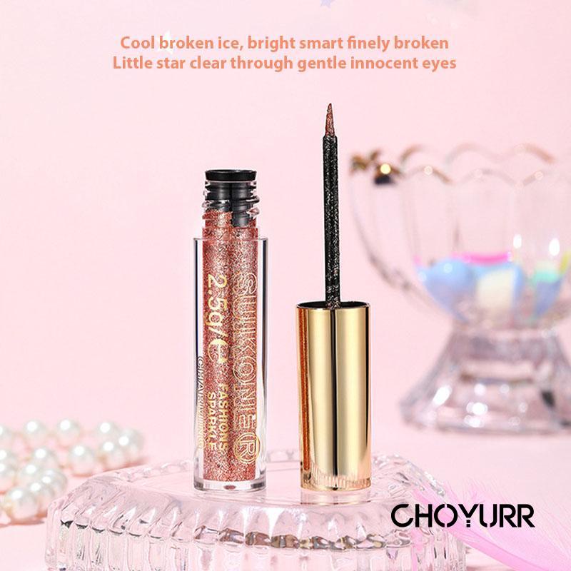 【COD】MakeUp Eyeshadow Liquid Waterproof Pearlescent Wet Sheet Shiny Lying Silkworm Liquid Eyeshadow -CH