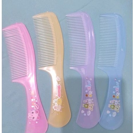 Sisir Rambut Anak Gagang Pendek Motif Lucu