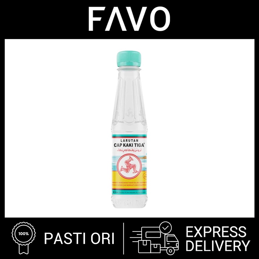 

Larutan Cap Kaki Tiga Pereda Panas Dalam Original - 200 mL