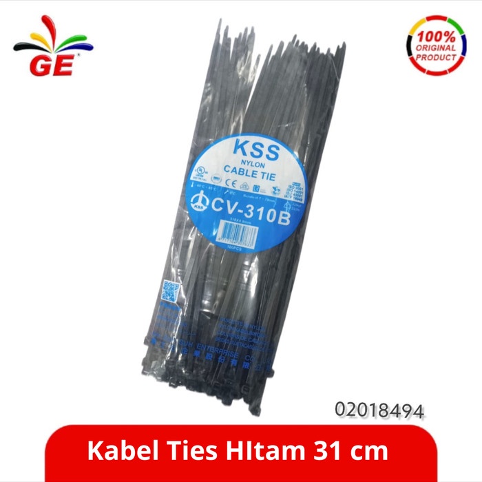 

GE - Kabel Ties HItam 31 cm 02018494