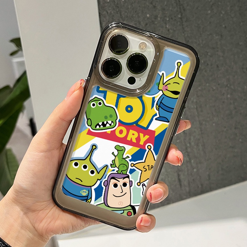 IPHONE Casing Ponsel Lembut Lucu Kompatibel Untuk Iphone14 11 13 12 Pro XS Max X XR 7 8 6S Plus Silcone Casing Shockproof Transparan TPU Cover