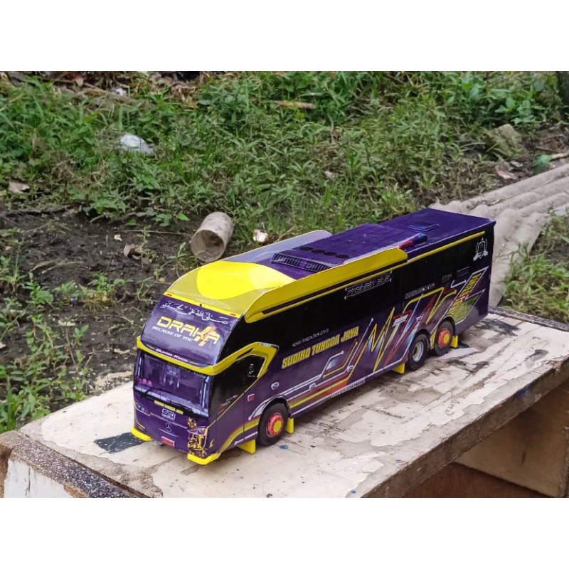 PAPERCRAFT BUS SUDIRO TUNGGA JAYA "DRAKA"