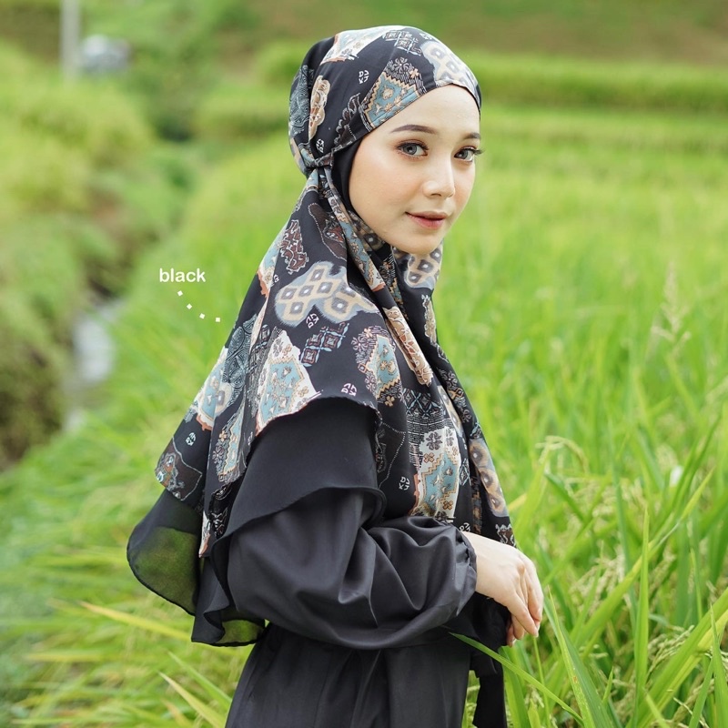 Koyu Hijab Instan Bergo Nashwa 2layer