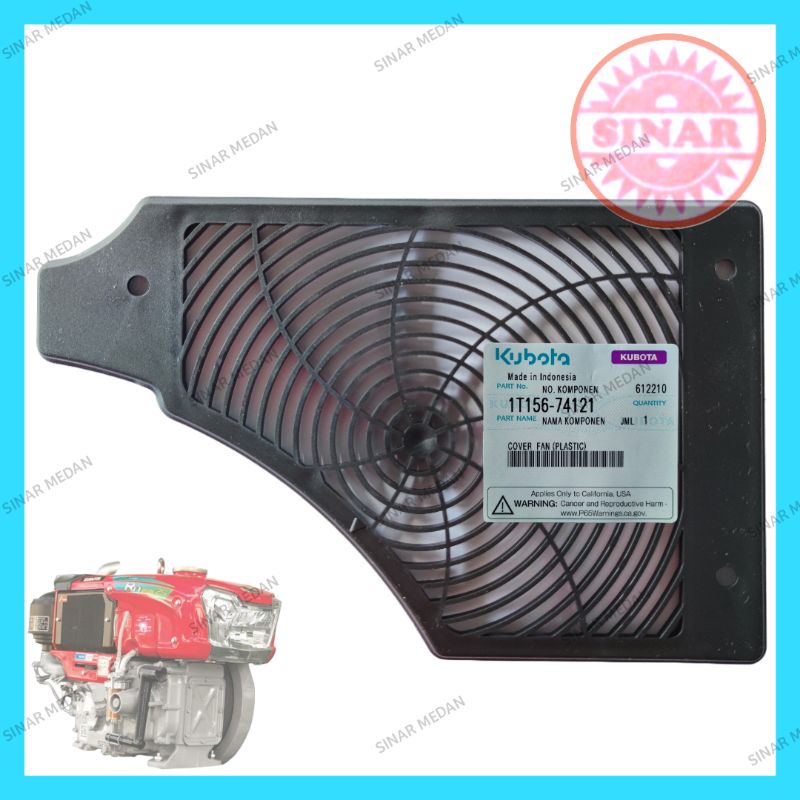 KUBOTA RD85 COVER FAN PLASTIC RD 85 DI 1/2 T S JARING TUTUP KIPAS