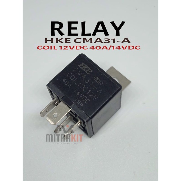 HKE RELAY CMA31-A 12V 40A/14VDC 4pin Relay lampu klakson relay mobil