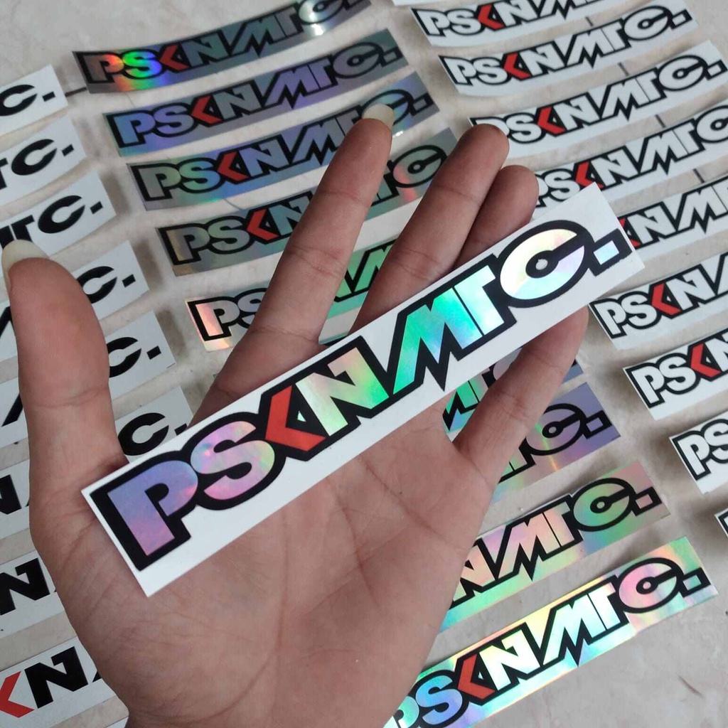 Stiker PSKNMTC Stiker Pasukan Matic Panjang 15x2,5 Cm Harga 1pcs