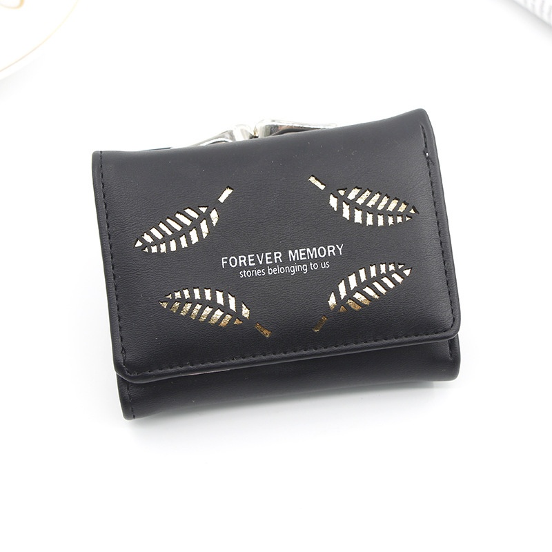 Dompet Wanita Mini Leaf | Dompet Lipat Wanita