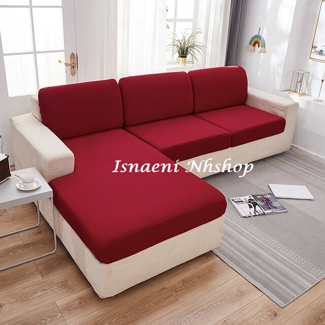 Elegan Fabric Sofa Sudut Ruang Tamu Minimalis/Sofa Cafe/Sofa Hotel/Sofa Restoran/Sofa Kantor Murah B