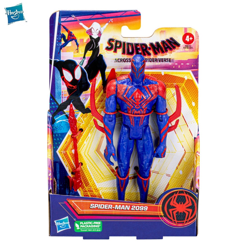 MARVEL Spider-Man Across The Spider-Verse Basic 6-Inch Spider-Man 2099 Action Figure