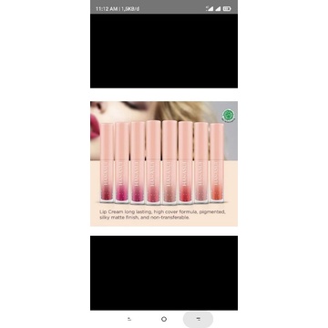 HANASUI mattedorable lip cream-lipstik hanasui implora-HNS BOBA 05