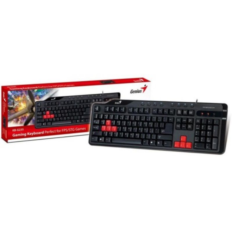 Keyboard Genius Gaming USB KB-G235 PERFECT FOR FPS AND STG GAMERS