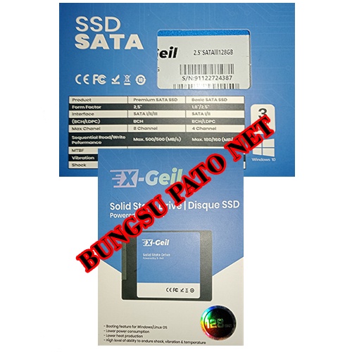 SSD X-GEIL 128GB SATA III