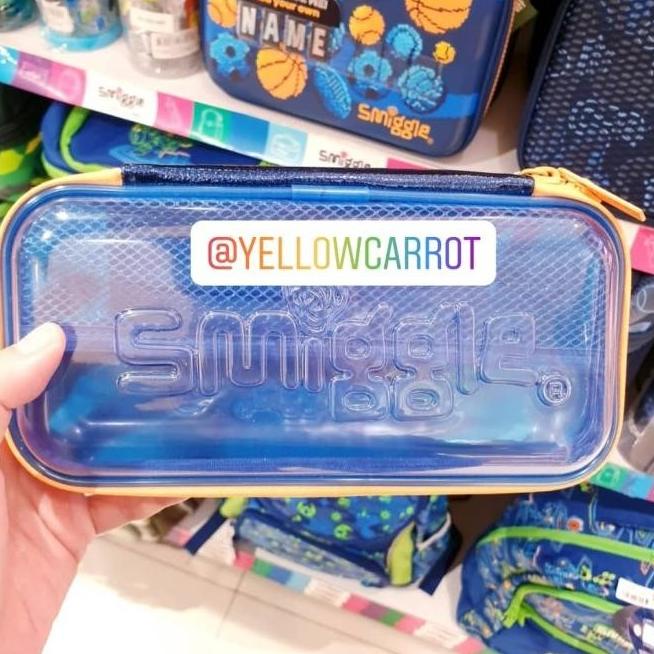 

TEMPAT PENSIL ANAK LAKI LAKI SMIGGLE HARDTOP PENCIL CASE TRANSPARAN UH654OIK