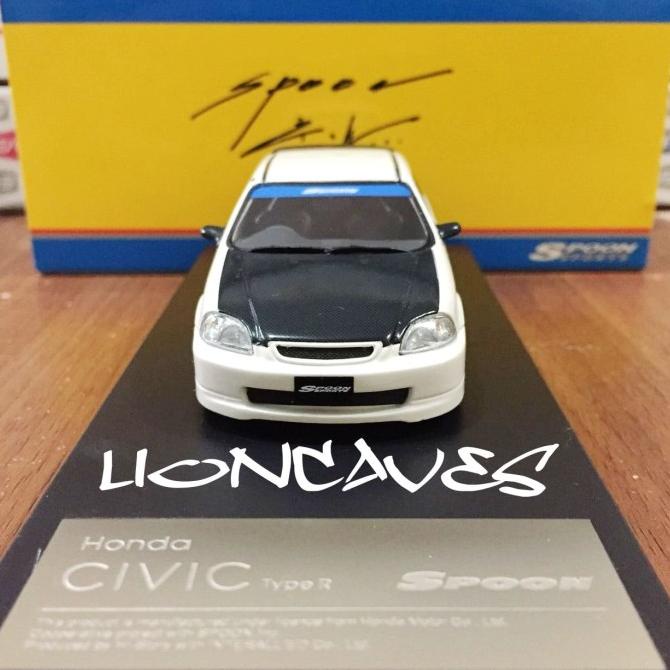 Spoon Sport Honda Civic Type R EK9 Diecast - 1:43 Original ---MURAH---