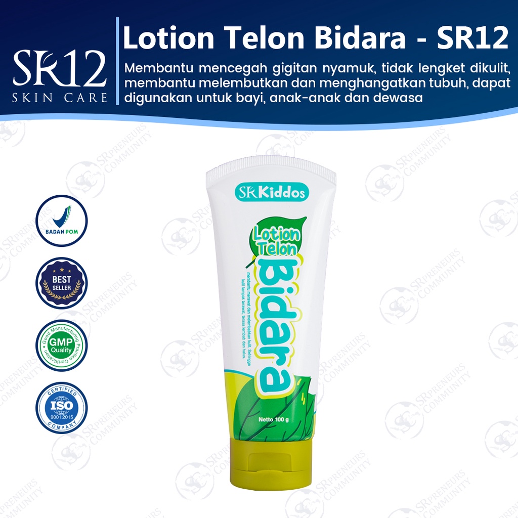 LOTION TELON BIDARA SR12 KIDDOS / MINYAK TELON / TELON ANTI NYAMUK / MINYAK EUCALYPTUS