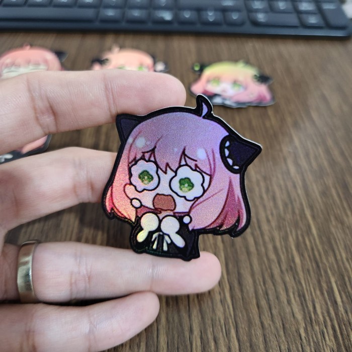 

Sticker Hologram Anime - PSH1357 - Spy x Family - Anya
