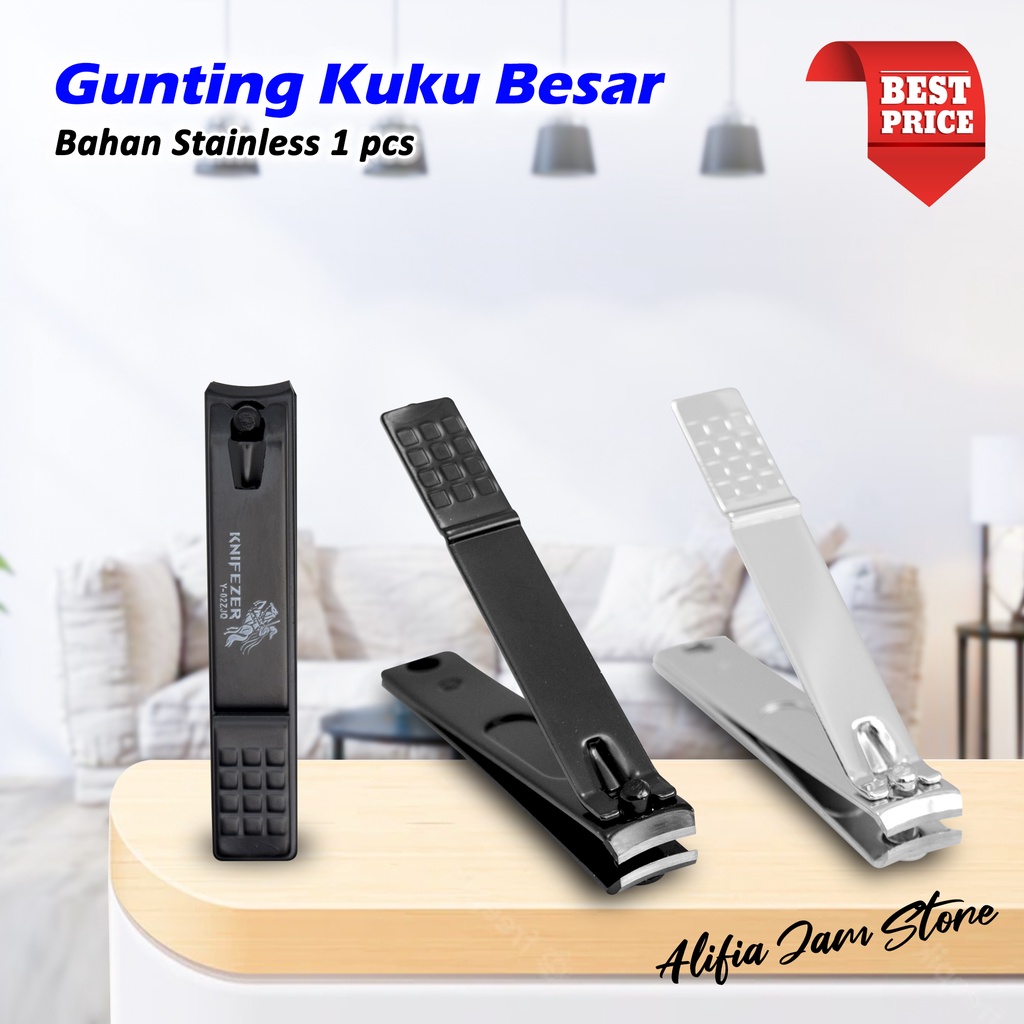 Gunting Kuku Besar Tajam Stainless Anti karat Gunting Kuku Jari Tangan dan Kaki Nail Clipper