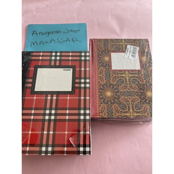 

[PCS] OKEY BUKU QUARTO ISI 200 LBR HARDCOVER , BUKU KUARTO , BUKU KWARTO , HARDCOVER HC
