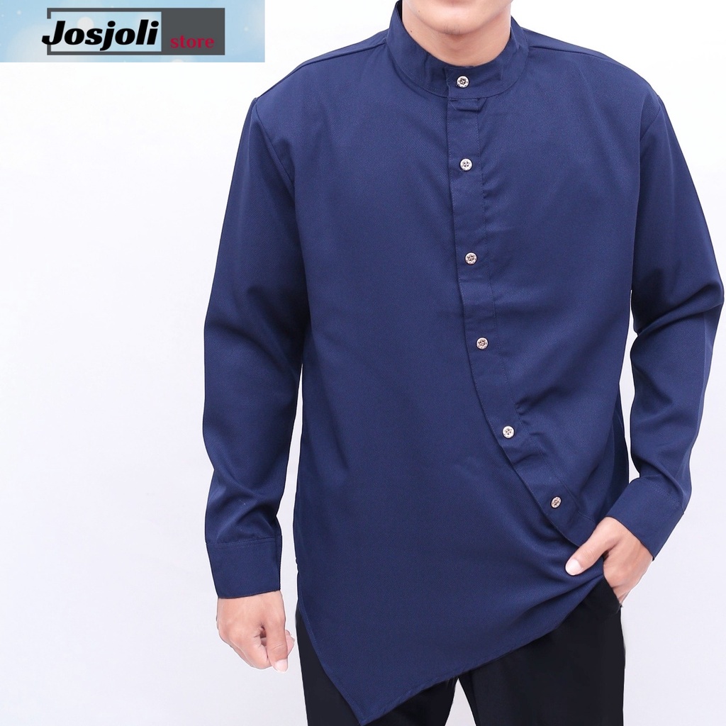 JOSJOLI_PIYAMA/Kemeja Koko Aristoles/Atasan Muslim Pria Dewasa/L XL