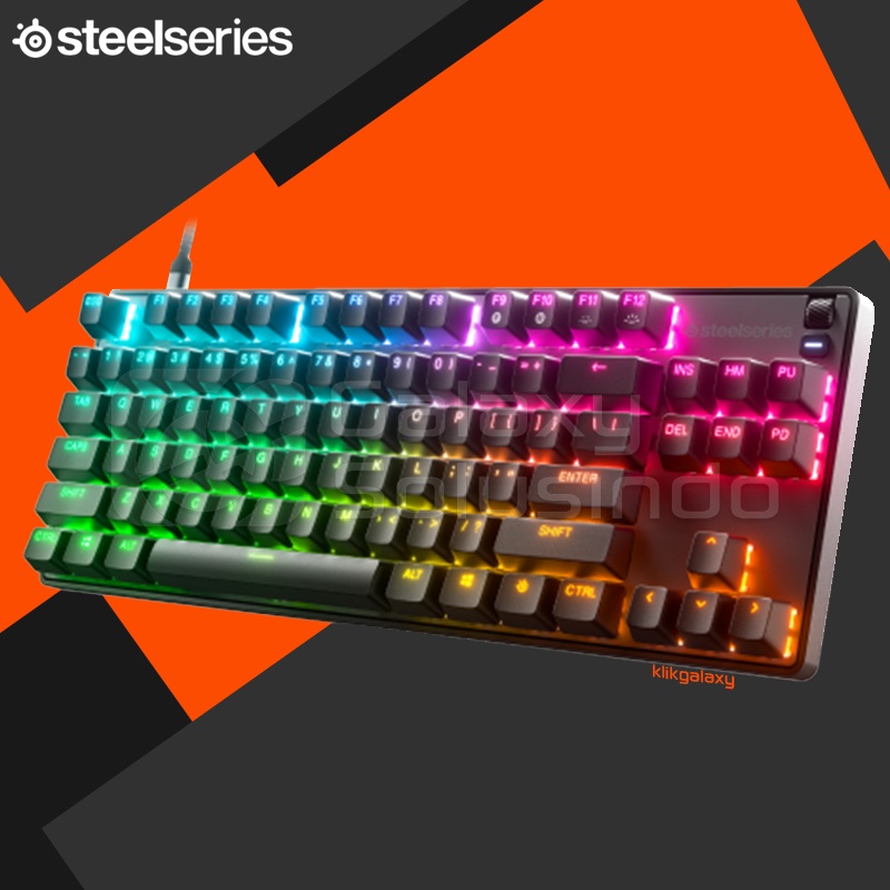Steelseries Apex 9 TKL RGB Illumination Gaming Keyboard - OptiPoint Optical Switches