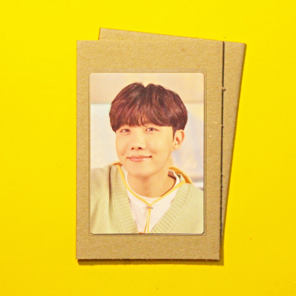 [3mm] MPC Yellow / Grey / Karton Board Bahan Packing Photocard 9x13,5 cm